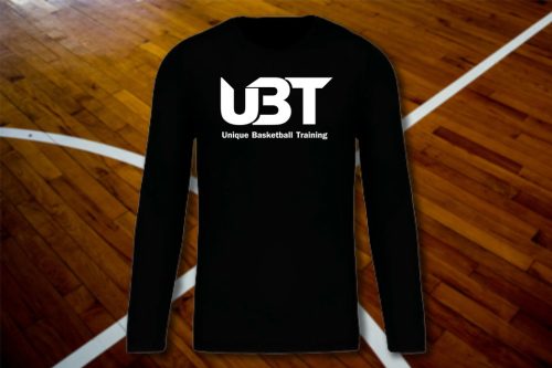 UBT MONO 100% POLIÉSZTER LS - FEKETE