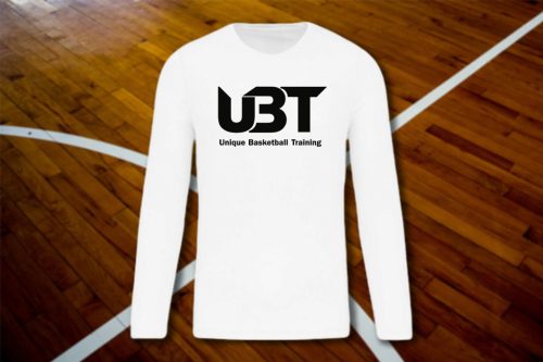 UBT MONO 100% POLIÉSZTER LS - FEHÉR