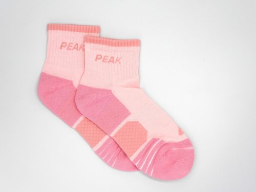 PEAK-MÉDIUM CUT SPORTZOKNI-PINK