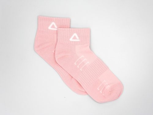 PEAK-MÉDIUM CUT SPORTZOKNI-PINK