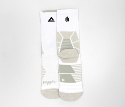 ANDREW WIGGINS-BASKETBALL SOCKS- WHITE